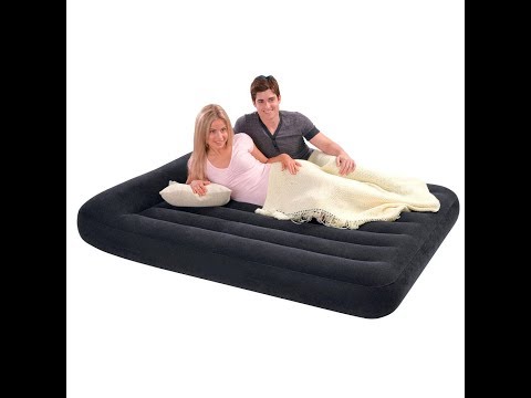 Как сдуть надувной матрас для сна до магазинного размера. Два отличных способа