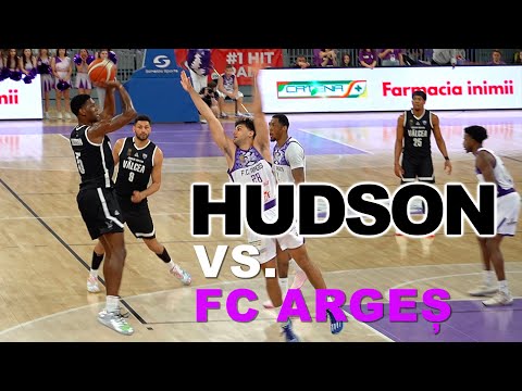 Cornelius Hudson, against FC Argeș, in playoff, LNBM #CorneliusHudson #CSValcea #playoff #FCArges