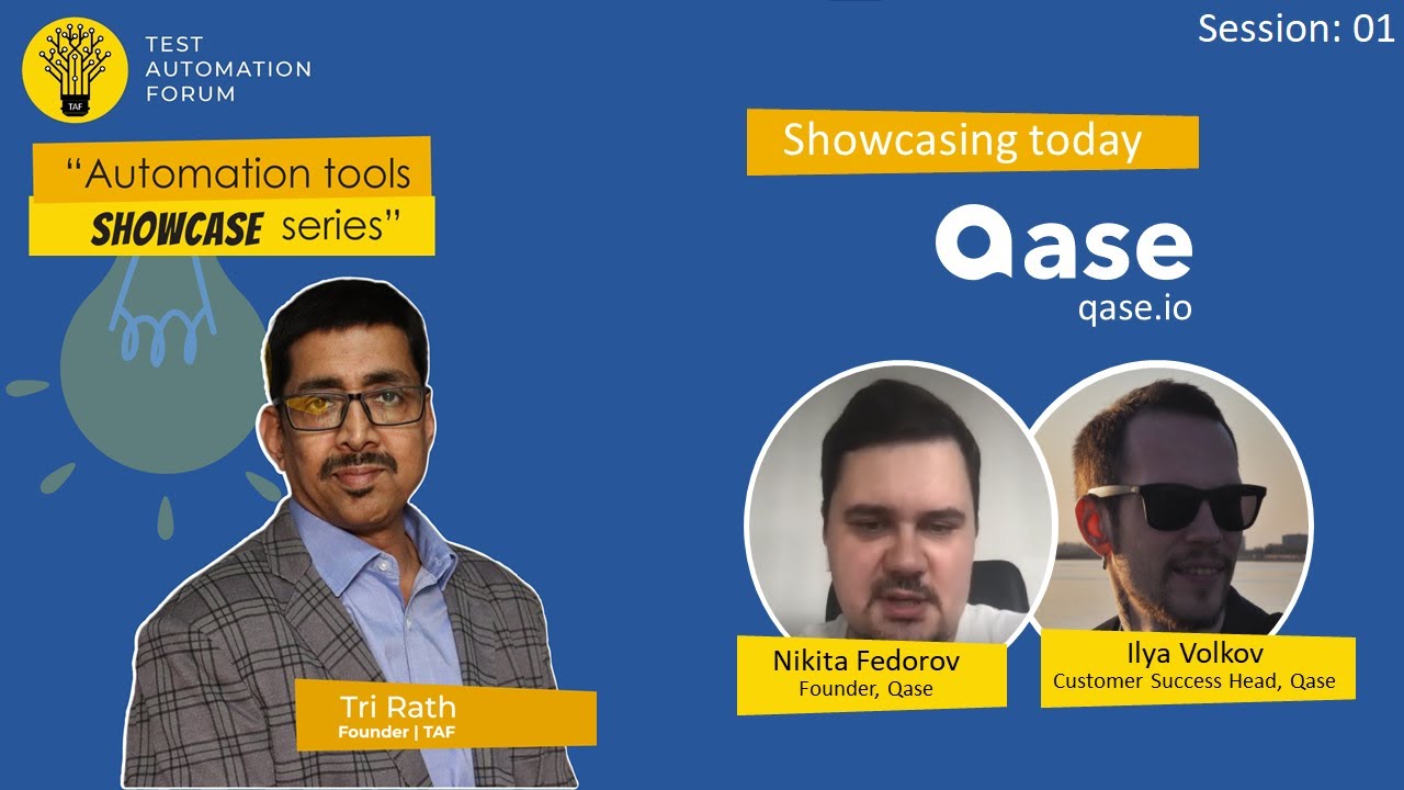 1st TAF Showcase session:  Qase (qase.io)