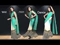 How To Walk Run And Dance In A Saree Saree Draping Hacks