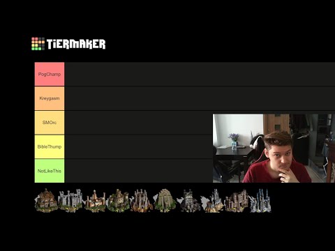 Town tier list for JEBUS OUTCAST!