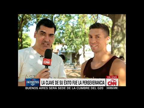 Hugo Manu Correa - CNN - Charly Iacono Campeón Mundial Freestyler