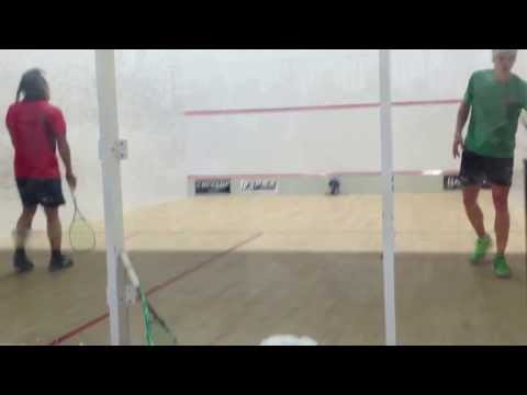 Walker v. Anjema - Indian Summer Squash Tournament 2013 - MN- final match points