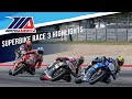Crazy! 🤯 Steel Commander Superbike Race 3 at Circuit of the Americas 2024 - HIGHLIGHTS | MotoAmerica