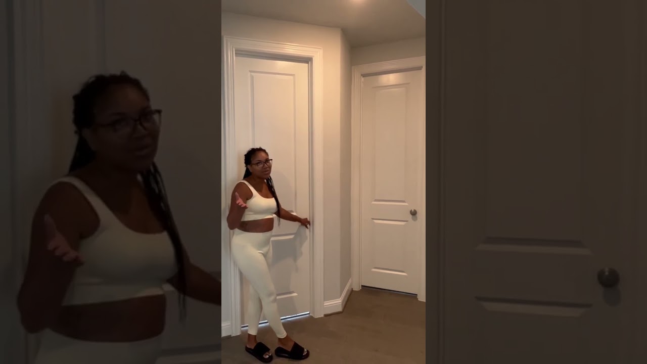 From builder grade white doors to custom interior black doors !! 💕🏡 #house2home