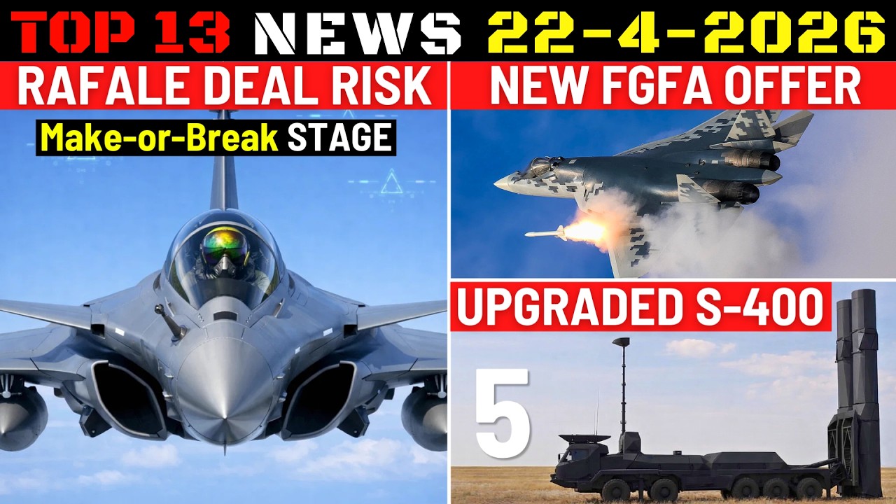 Indian Defence Updates : 114 Rafale Deal at Risk,New FGFA Offer,5 Upgraded S-400,A400M MTA Deal