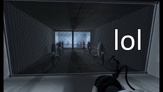 Playing my old portal 2 levels