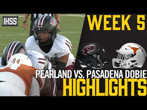 Pearland Oilers Roll to 49-10 Win Over Dobie in 19-6A Opener