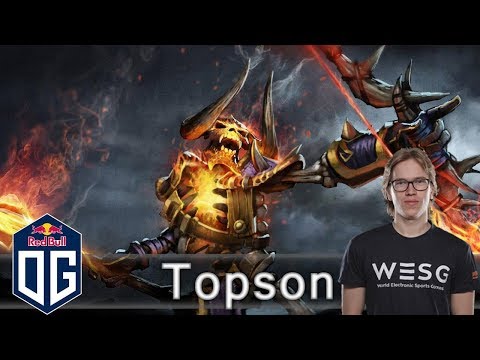 OG.Topson  -VS-  ana  - Ranked Match - OG Dota 2.