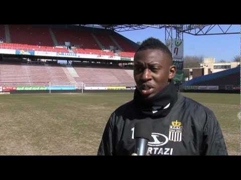 Francis N'Ganga après Malines - Rcsc