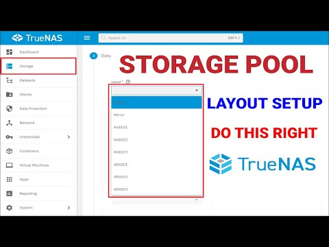 How to Create a Storage Pool in TrueNAS | RAIDZ2 ZFS Configuration Guide