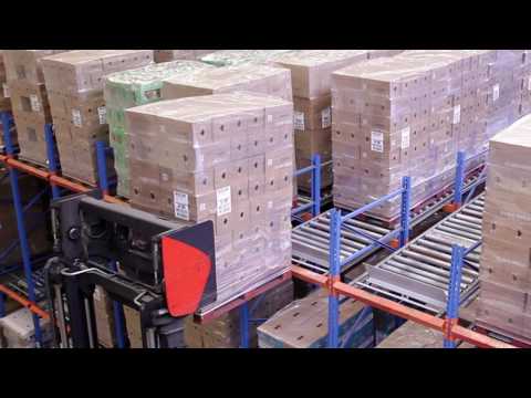 saar-lagertechnik : Palettendurchlaufregal