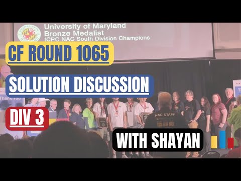 Codeforces Round 1065 (Div 3) — Solution Discussion