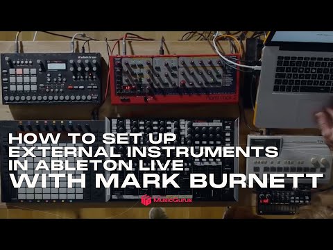 How To Set Up External Instruments In Ableton Live - Korg Volca Beats