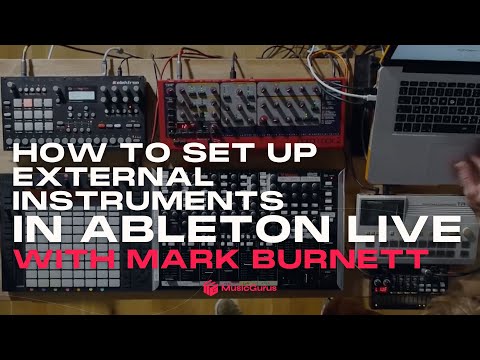 How To Set Up External Instruments In Ableton Live - Korg Volca Beats | MusicGurus