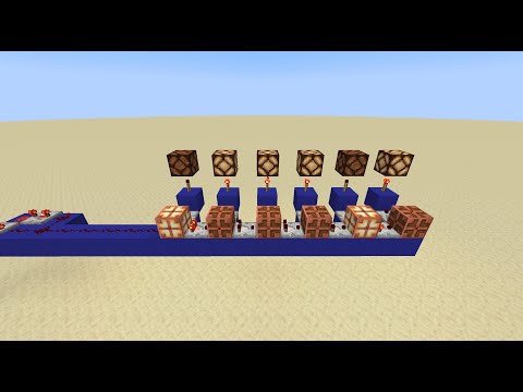Binär Counter revolution, Tutorial, Minecraft, Redstone