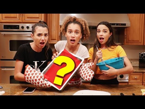 BAKING WITHOUT INSTRUCTIONS CHALLENGE feat. THE MERRELL TWINS!!