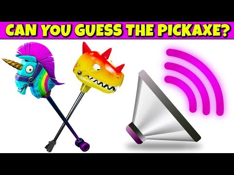 Guess the PICKAXE in FORTNITE (SOUND TEST) Chaos