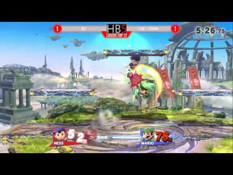 Hidden Bosses 5.0 Losers Top 12 - RZI (Ness) vs. JTDUNX (Mario)