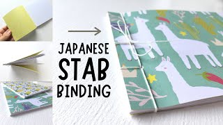 3 Hole Stab Binding Tutorial / Beginner Bookbinding Tutorial + Kit