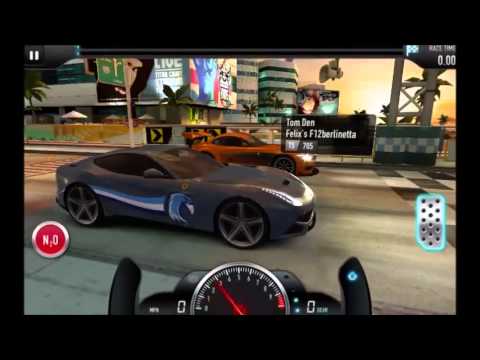 Thumbnail for CSR Racing  Ferrari F12berlinetta vs  BMW Z4 GT3 Drag Race by Ferrari F12berlinetta