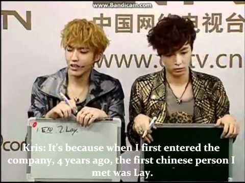 [ENG SUB] EXO M - Star Talk (明星访谈) 120607 Part 3