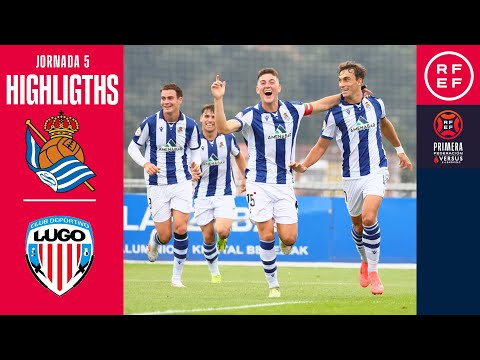 Resumen #PrimeraFederación | Real Sociedad “B” 1-0 CD Lugo | Jornada 5 | Temporada 2024/2025