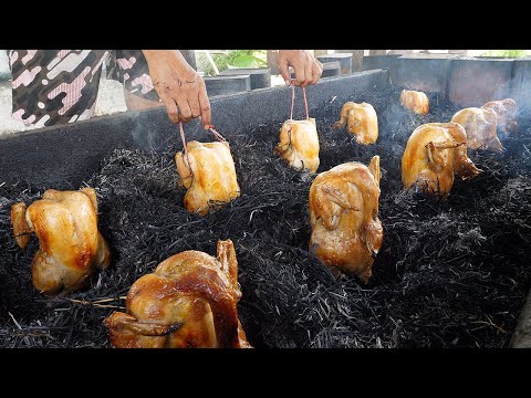Amazing Way to Grilled Chicken - Thai street food