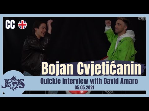 [ENG SUB] Bojan Cvjetićanin Quickie interview with David Amaro