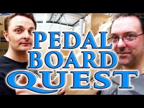 Pedal Board Quest - Rob Chappers & Capt Lee Go Shopping (Part One)