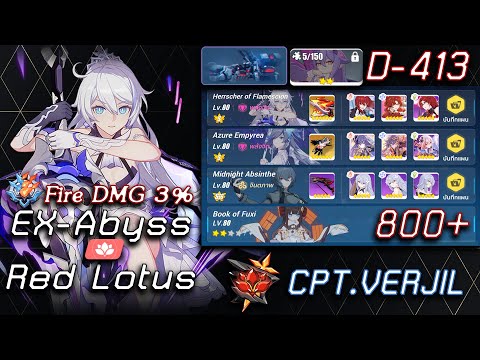 [Honkai Impact 3] EX Abyss Red Lotus - MHT-3B Nirvana (800 Pts) D-413