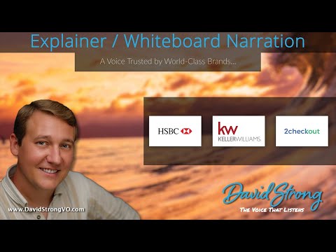 EXPLAINER VOICE OVER DEMO – DAVID STRONG