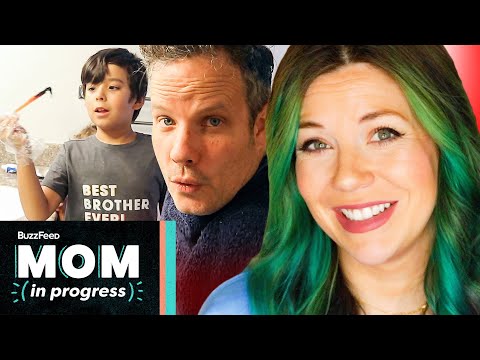 子供にパパの髪を染めさせてみた (I Let My Kids Dye Their Dad's Hair)