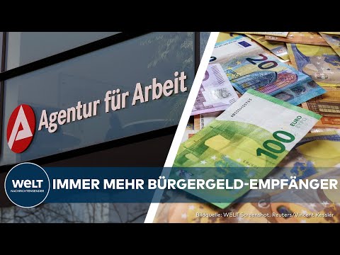 DEUTSCHLAND: Anstieg! Mehr als 4,02 Millionen Bürgergeld-Empfänger - nur 25 % der Ukrainer arbeiten!