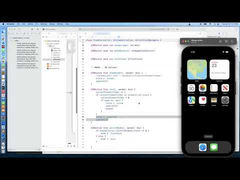 Swift Programming 1 - Element Quiz App Build Part 2 - Spring 2024
