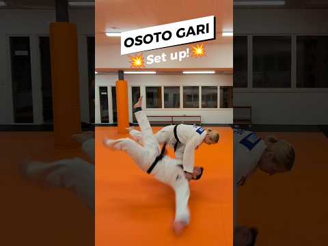 Osoto gari set up!!🧠🤯 #judo #judotraining #judothrows #bjj