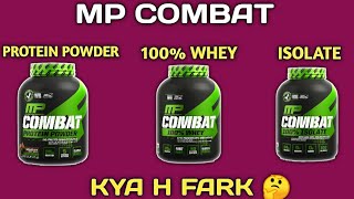 Mp combat protein powder VS 100% whey VS isolate | musclepharm combat (mp) | mp combat protein |