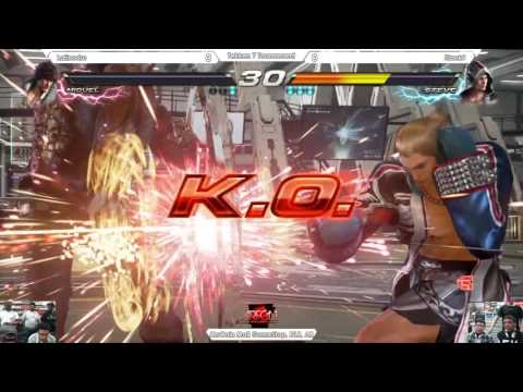 Arkansas Tekken 7 - LatinoDro (Miguel) vs Stack_9 (Steve) - NLR GameStop