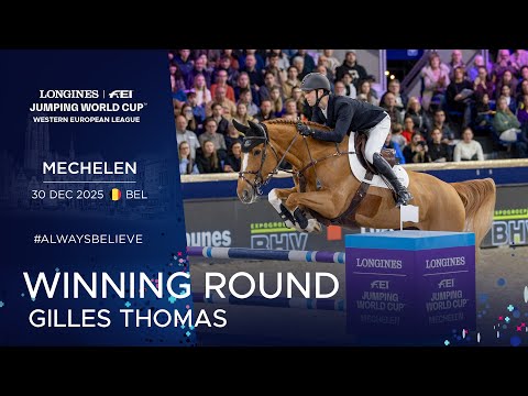 Qalista flies to World Cup glory ✨ | Longines FEI Jumping World Cup™ Mechelen 2025