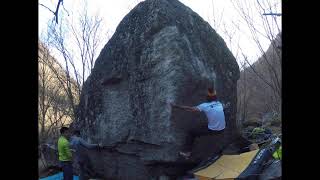 Video thumbnail of Fat Boy Slim, 7c. Val di Mello