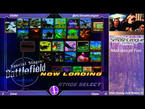 Smash(ed) at the McMansion 5 - Losers Finals - Zone (Fox) vs. Oppa (Peach) - Melee