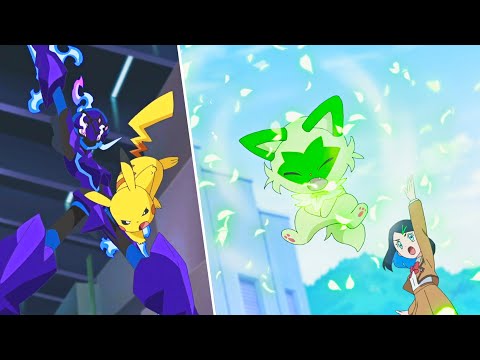 Pokemon Horizons Episode 3 - Liko And Sprigatito - Pocket Scarlet And Violet Episode 3 AMV