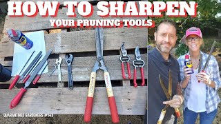 ✂ How to Sharpen Your Pruning Tools - QG Day 143 ✂