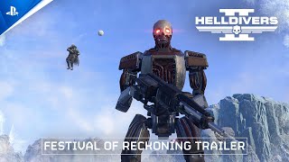 Helldivers 2 - Celebrate The Festival of Reckoning PS5 Trailer