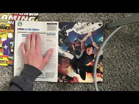 Reading a Old Gaming Magazine | EGM December 2000