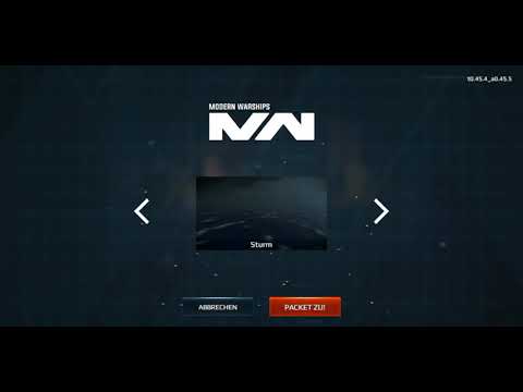 Modern Warschip mit der RF long