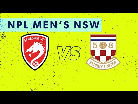 NPL Men's NSW Round 30: St George City FA v Sydney United 58 FC
