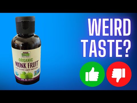 NOW Foods Monk Fruit Liquid Sweetener REVIEW: What You Need To Know!