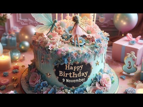 9 November Happy Birthday to you | 🎂 birthday song 🥳 happy birthday wishes 9th  November