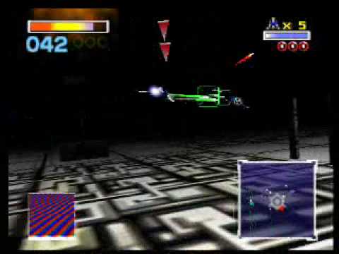 Let's Play Star Fox 64 Part 7- There Are A Lot of Rotating Things Here